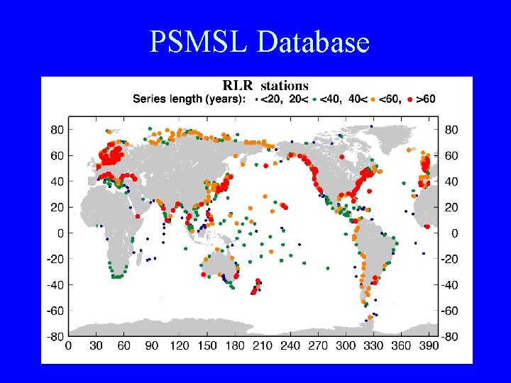 PSMSL Database 