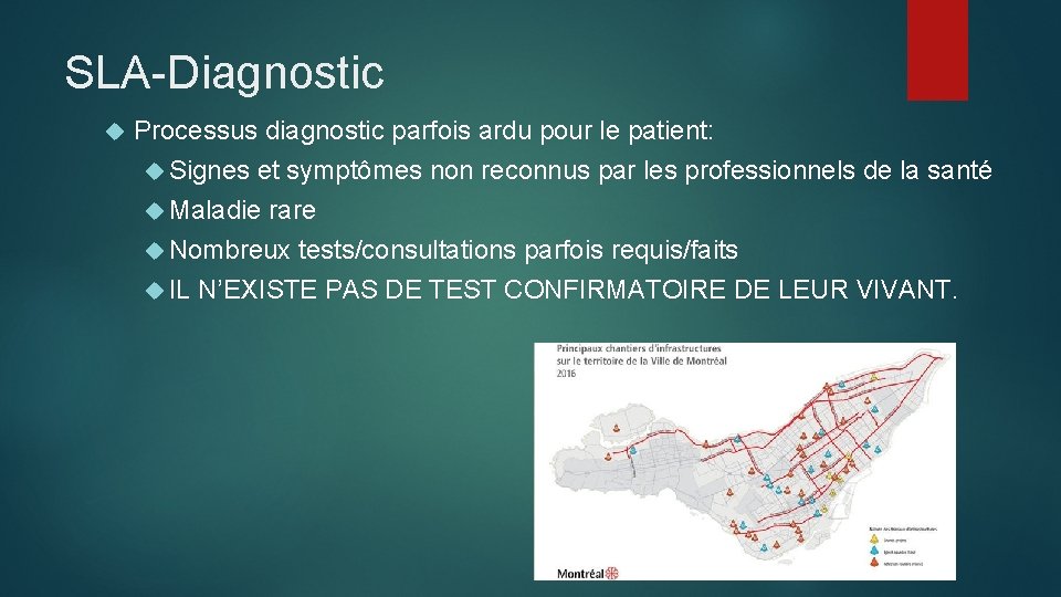 SLA-Diagnostic Processus diagnostic parfois ardu pour le patient: Signes et symptômes non reconnus par