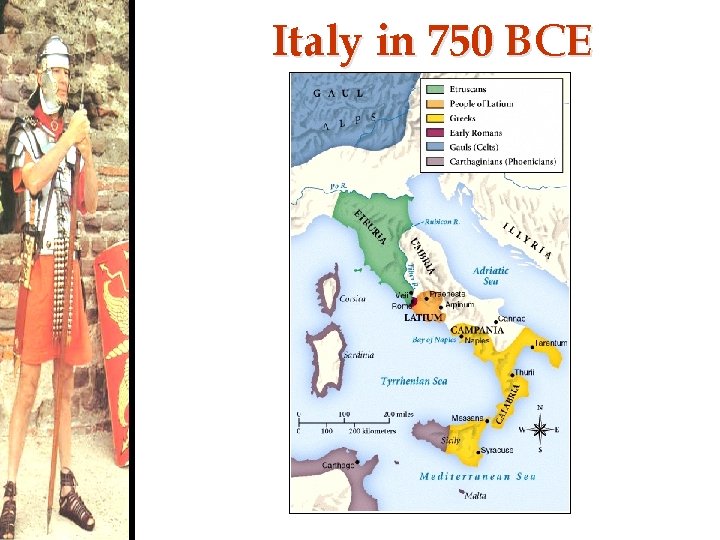 Italy in 750 BCE 