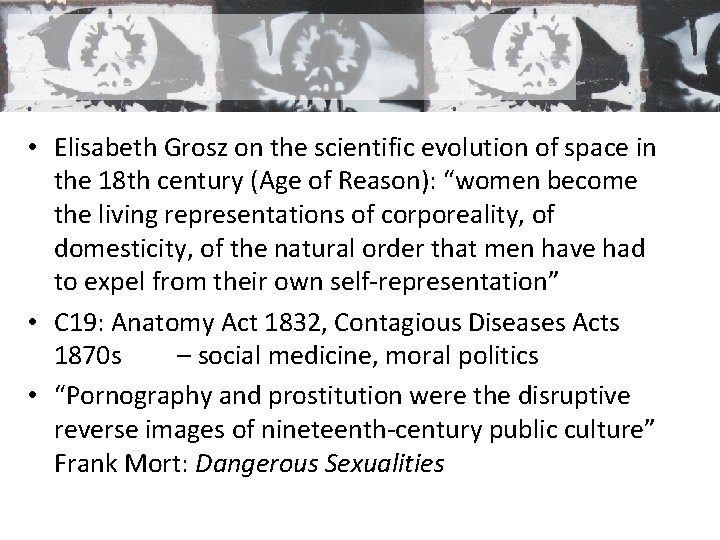  • Elisabeth Grosz on the scientific evolution of space in the 18 th