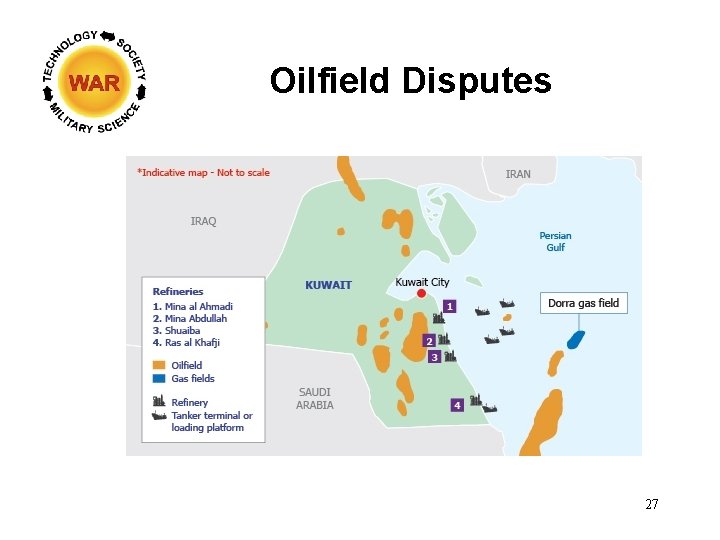 Oilfield Disputes 27 