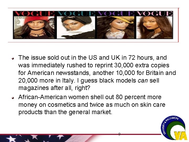 The issue sold out in the US and UK in 72 hours, and was