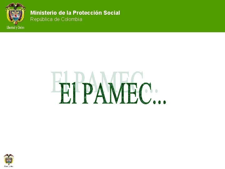 Ministerio de la Protección Social República de Colombia 