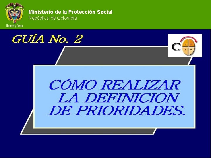 Ministerio de la Protección Social República de Colombia 