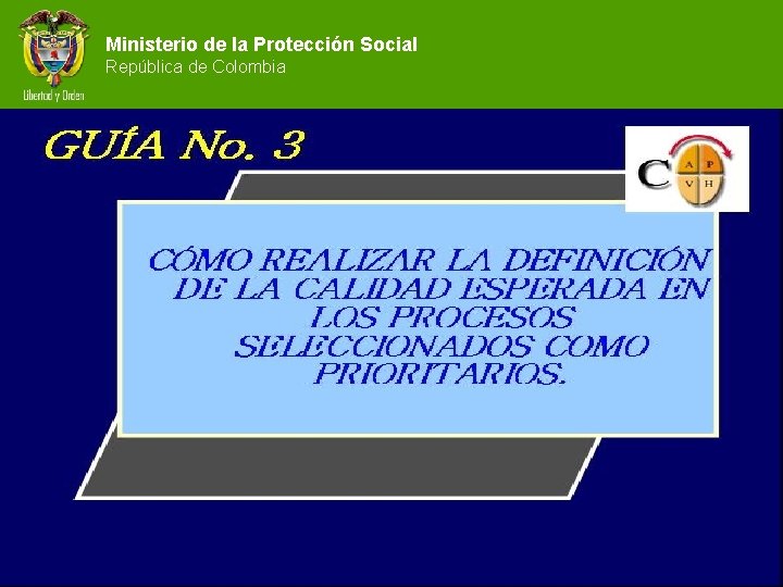 Ministerio de la Protección Social República de Colombia 