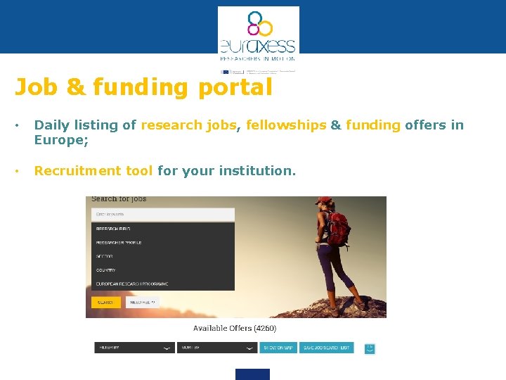 Job & funding portal • Daily listing of research jobs, fellowships & funding offers