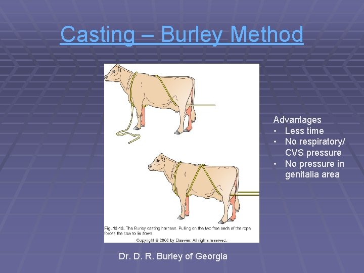 Casting – Burley Method Advantages • Less time • No respiratory/ CVS pressure • Casting – Burley Method Advantages • Less time • No respiratory/ CVS pressure •