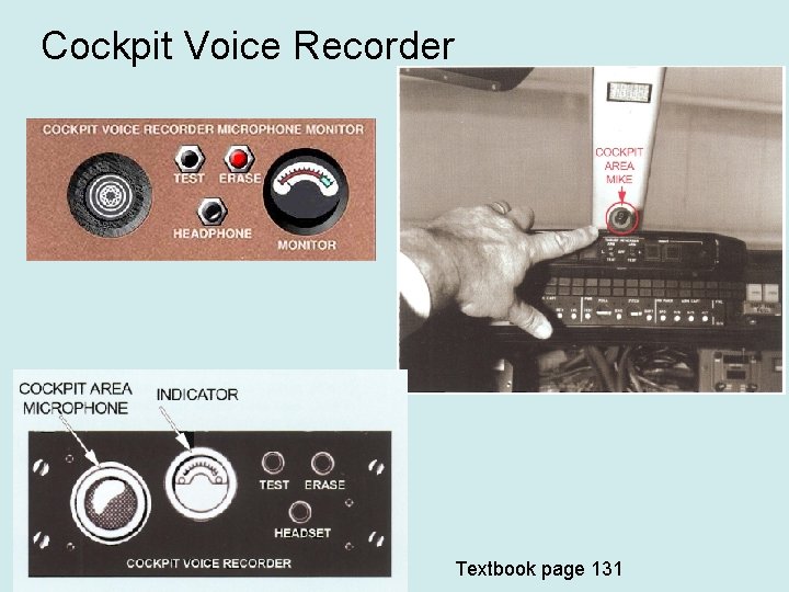 Cockpit Voice Recorder Textbook page 131 