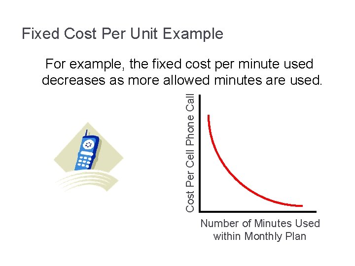 Fixed Cost Per Unit Example Cost Per Cell Phone Call For example, the fixed
