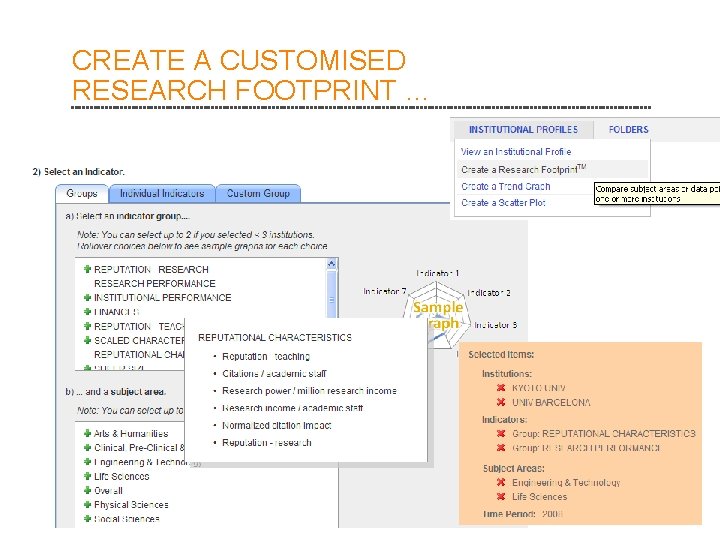 CREATE A CUSTOMISED RESEARCH FOOTPRINT … 