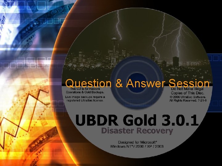 Question & Answer Session 