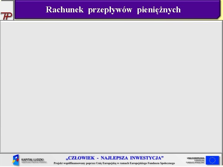 Rachunek przepływów pieniężnych 