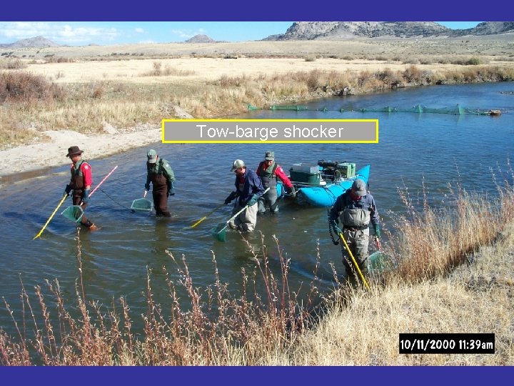 Tow-barge shocker 