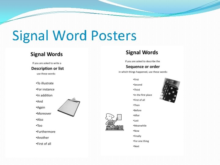 Signal Word Posters 