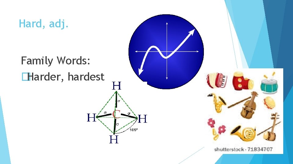 Hard, adj. Family Words: �Harder, hardest 