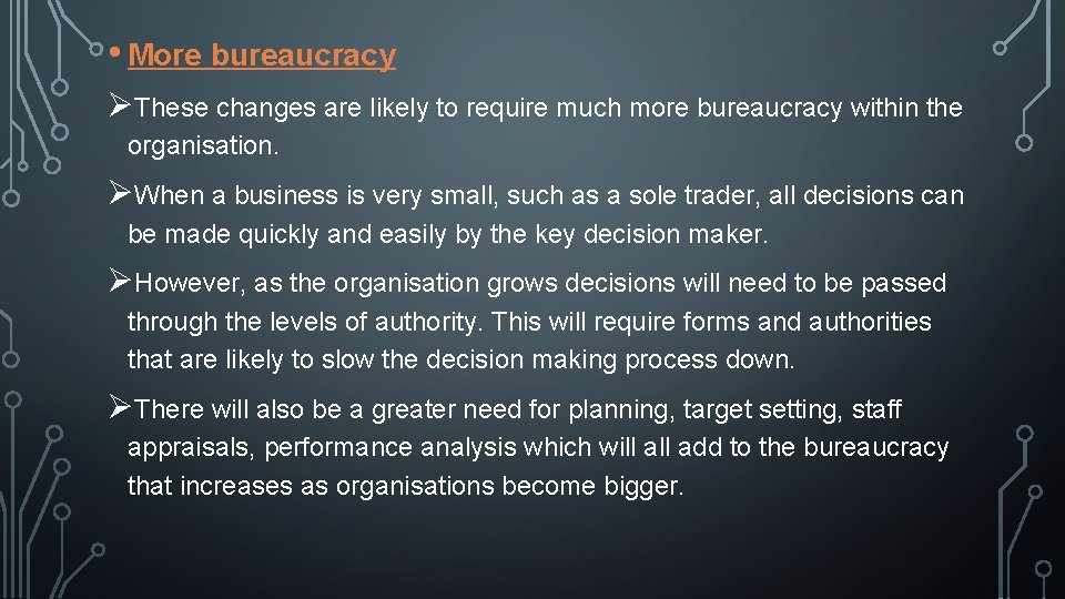 BUSINESS ANALYSIS Submitted by Shahid Muhammed Factors affecting