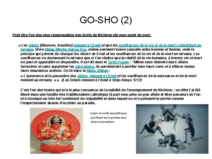 GO-SHO (2) Peut être l’un des plus remarquables des écrits de Nichiren (de mon
