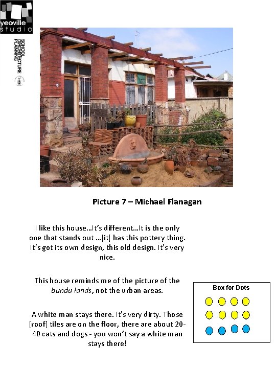 Picture 7 – Michael Flanagan I like this house…It’s different…It is the only one