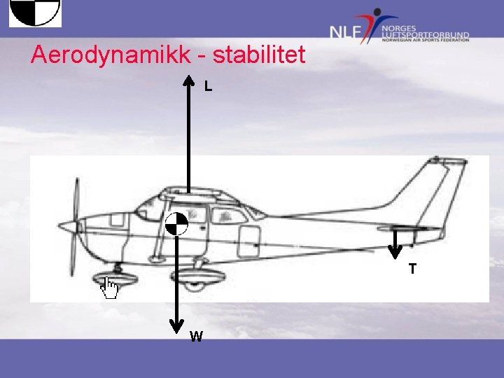 Aerodynamikk - stabilitet L T W 