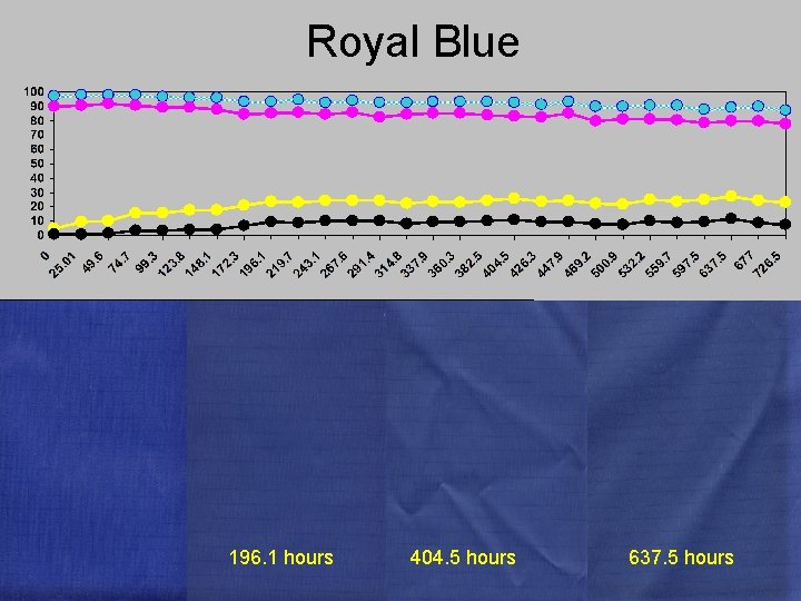 Royal Blue 196. 1 hours 404. 5 hours 637. 5 hours 
