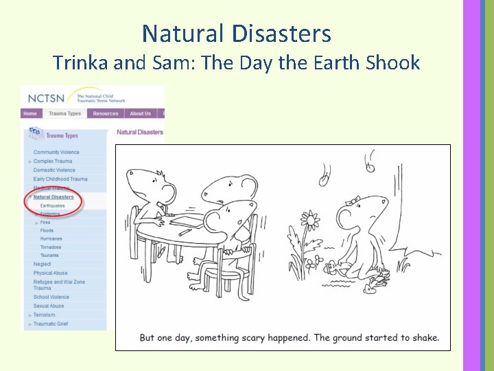 Natural Disasters Trinka and Sam: The Day the Earth Shook 