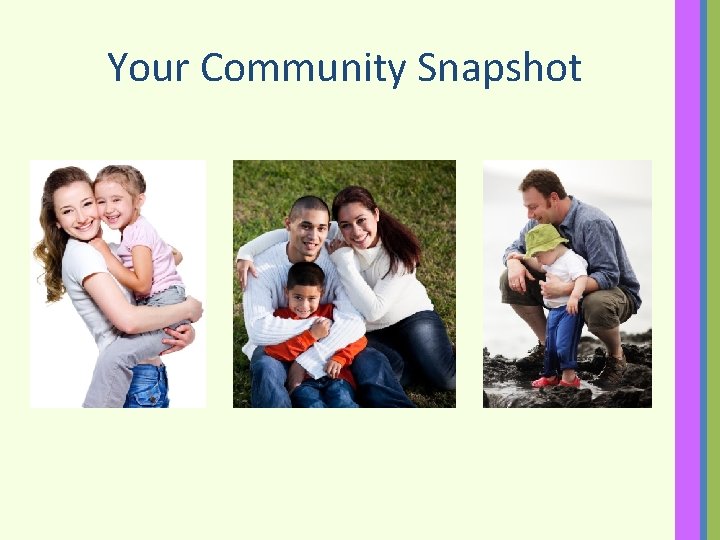 Your Community Snapshot 