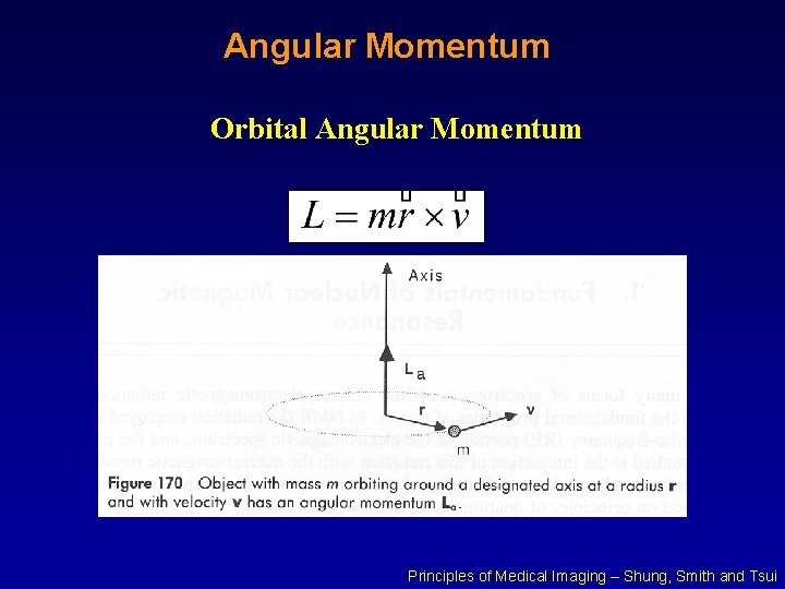 Angular Momentum Orbital Angular Momentum Principles of Medical Imaging – Shung, Smith and Tsui
