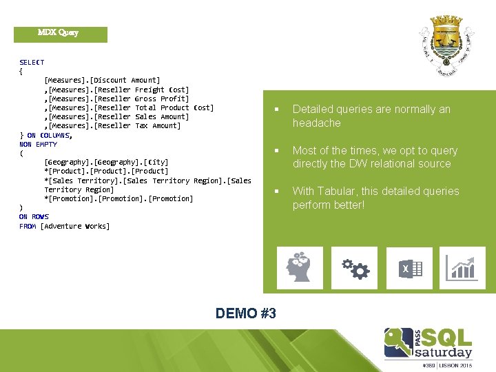 MDX Query SELECT { [Measures]. [Discount Amount] , [Measures]. [Reseller Freight Cost] , [Measures].