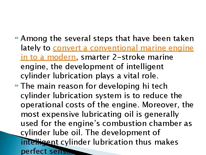  Among the several steps that have been taken lately to convert a conventional