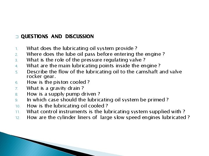 � 1. 2. 3. 4. 5. 6. 7. 8. 9. 10. 11. 12. QUESTIONS