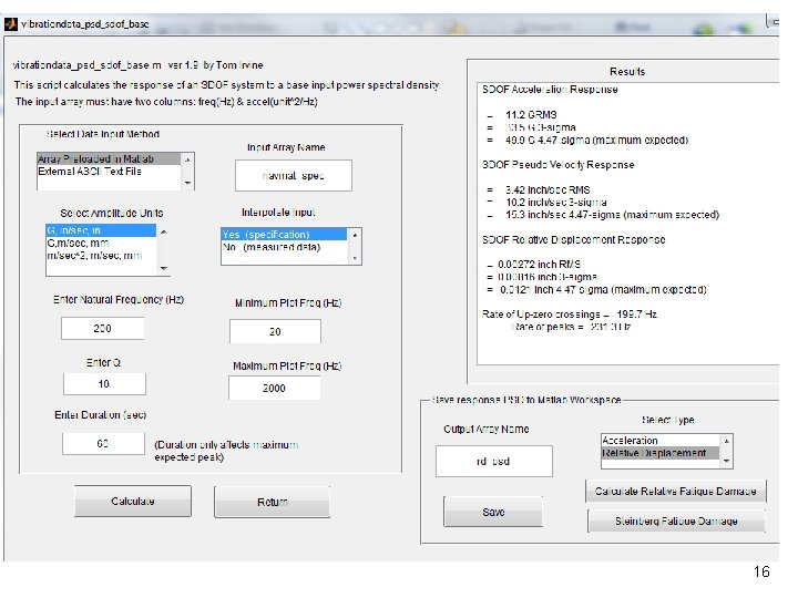 Exercise Vibrationdata 16 