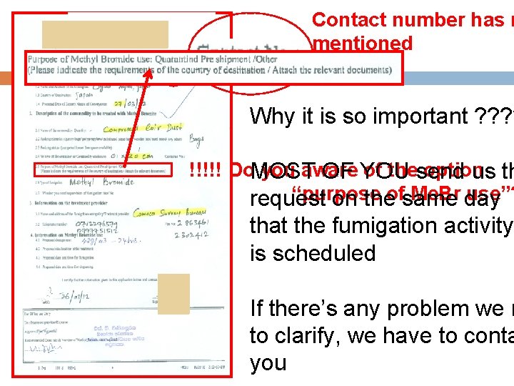 Contact number has n mentioned Why it is so important ? ? !!!!! Do.