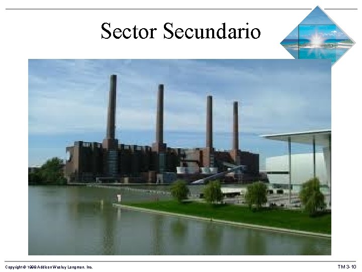 Sector Secundario Copyright © 1998 Addison Wesley Longman, Inc. TM 3 -10 