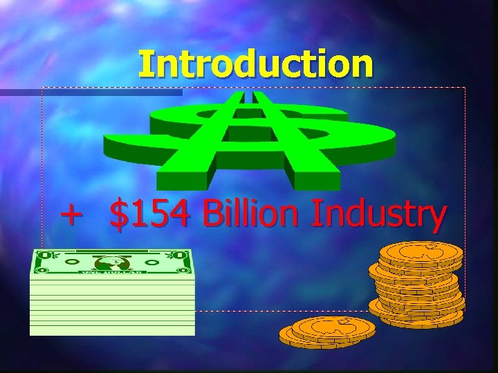 Introduction + $154 Billion Industry 