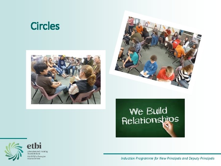 Circles Induction Programme for New Principals and Deputy Principals 