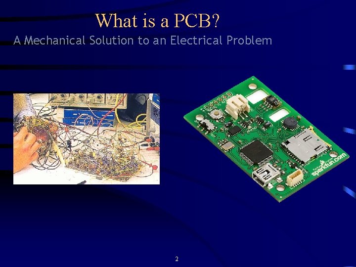 What is a PCB? A Mechanical Solution to an Electrical Problem 2 