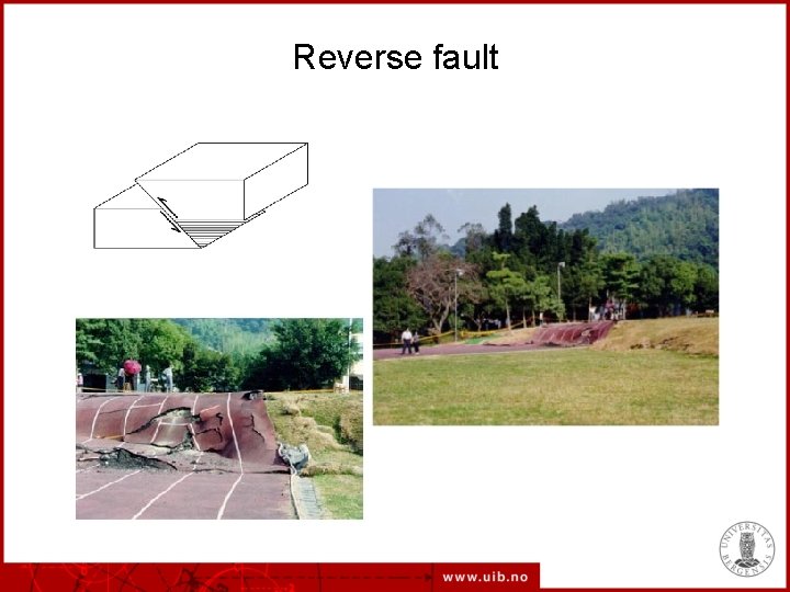 Reverse fault 