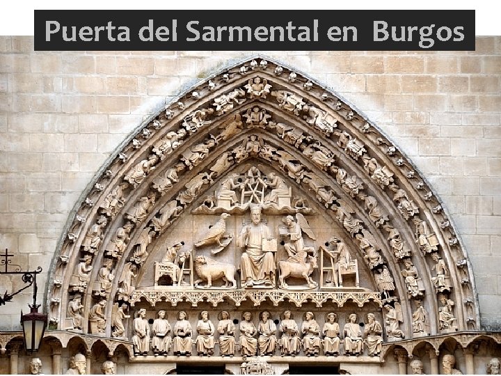 Puerta del Sarmental en Burgos 