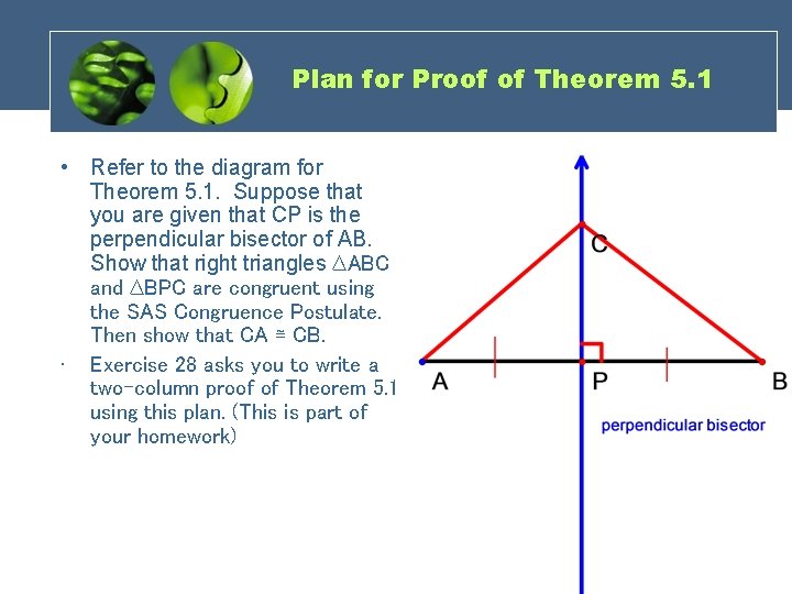 Plan for Proof of Theorem 5. 1 • Refer to the diagram for Theorem