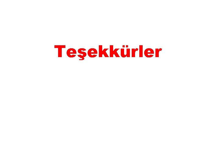 Teşekkürler 