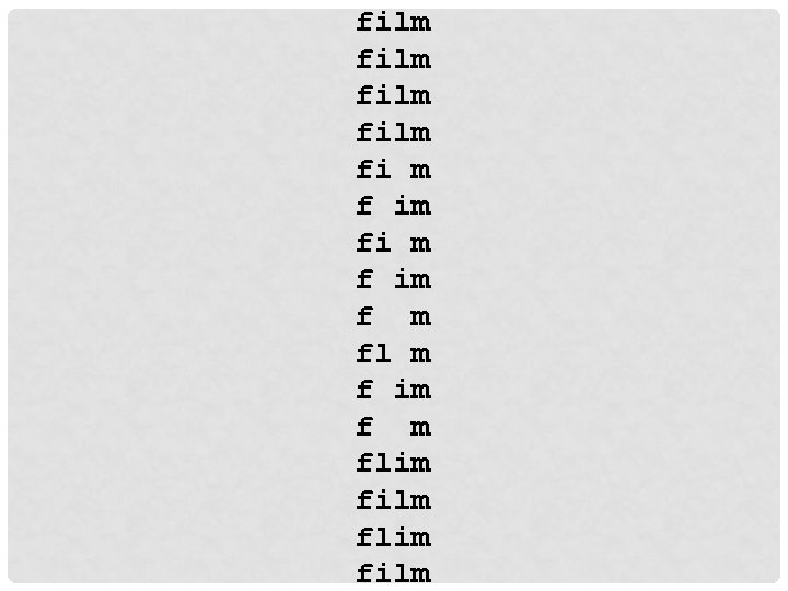 film fi m f im f m flim film film fi m f im f m flim film