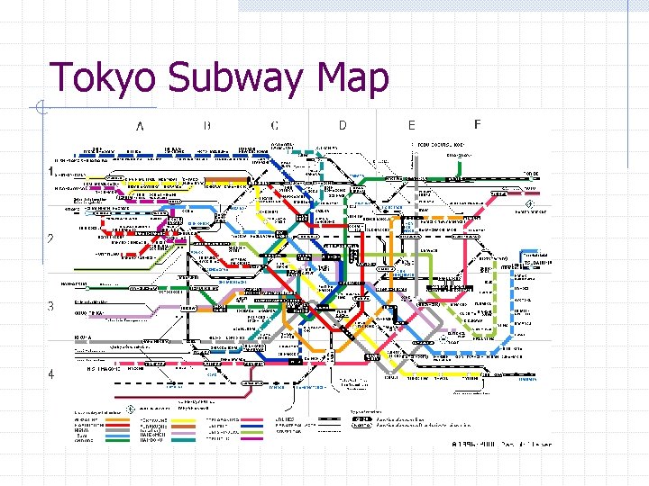 Tokyo Subway Map 