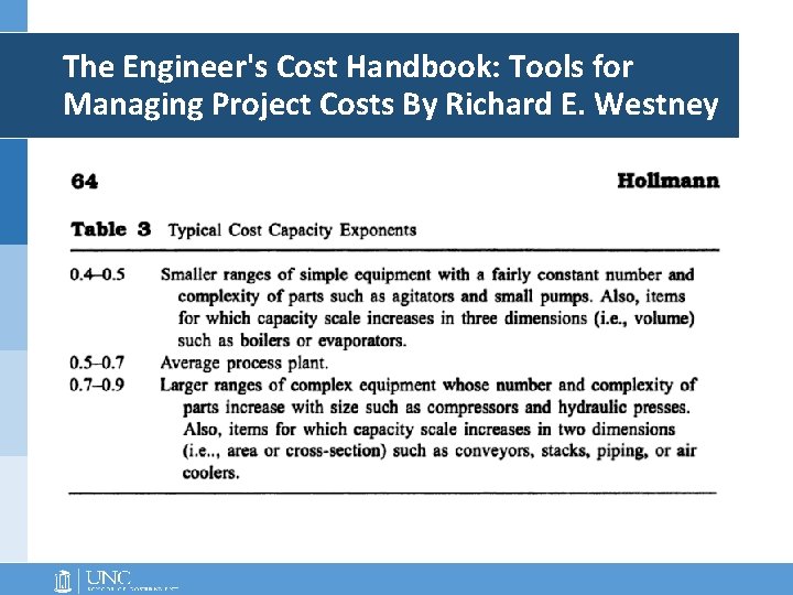 The Engineer's Cost Handbook: Tools for Managing Project Costs By Richard E. Westney 