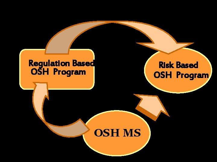 Regulation Based OSH Program OSH MS Risk Based OSH Program 