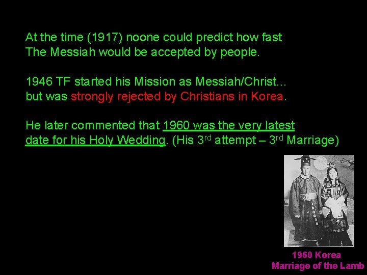 At the time (1917) noone could predict how fast The Messiah would be accepted