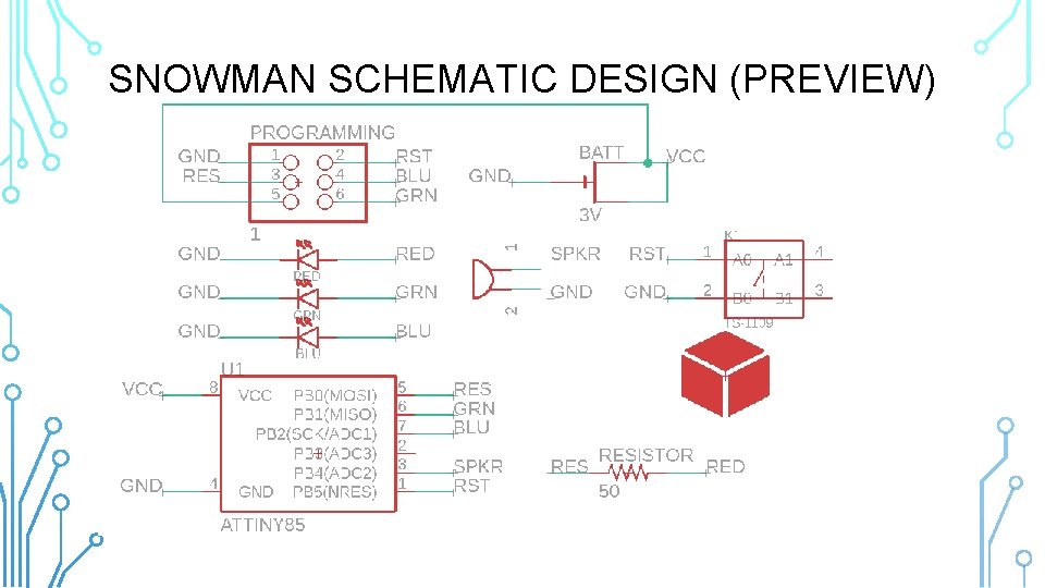 SNOWMAN SCHEMATIC DESIGN (PREVIEW) 