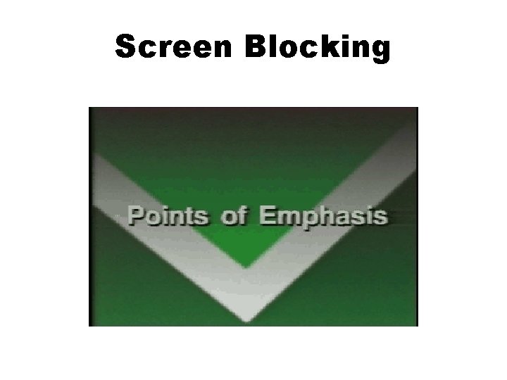 Screen Blocking 