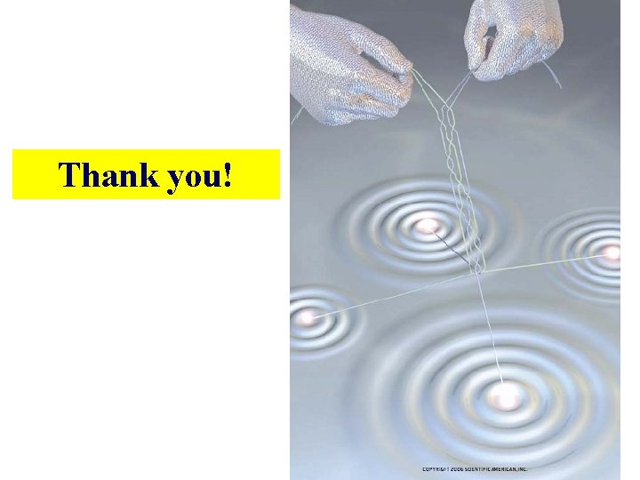 Thank you! Thank you!