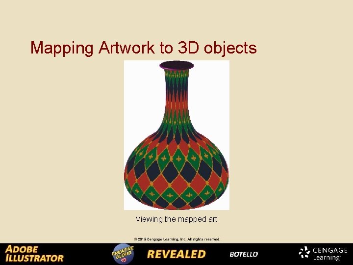 Mapping Artwork to 3 D objects Viewing the mapped art 