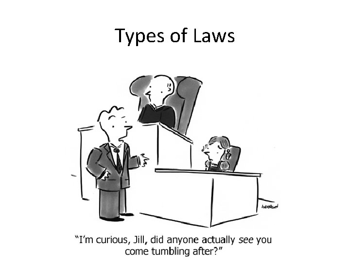 Types of Laws 